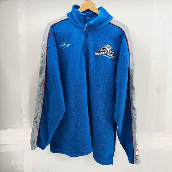 Winners Circle Pullover Fleece Jacket Rusty Wallace Rusty's Last Call Size XL - Picture 1 of 6